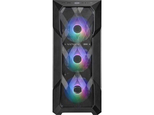 Skriňa MasterBox TD500 V2 Mesh s oknom ARGB čierna