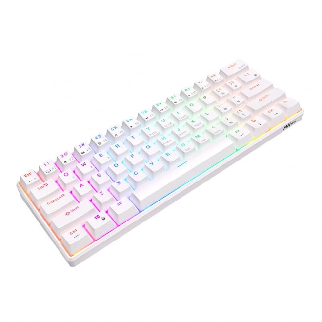 Mechanická klávesnica Royal Kludge RK61 RGB biela