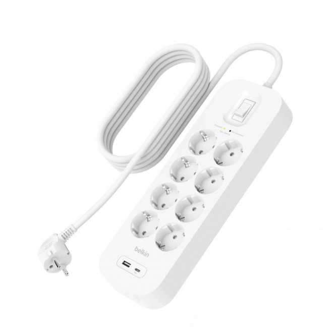 Listva proti prepätiu SurgePlus s USB-C a USB-A