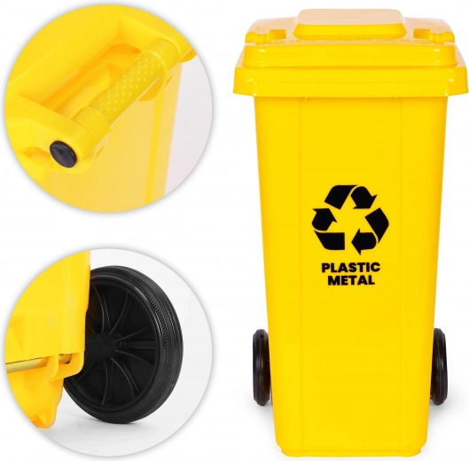 Gumové kolesá na kovovej osi pre ľahký presun