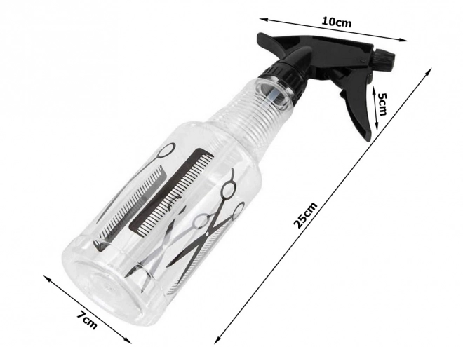 Univerzálny kadernícky rozprašovač 250ml atomizér