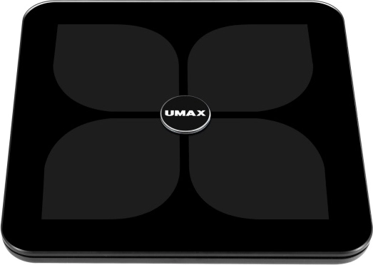 chytrá váha umax smart scale us20hrc black