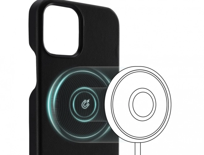 Magnetické puzdro pre iPhone 13 Mini čierne