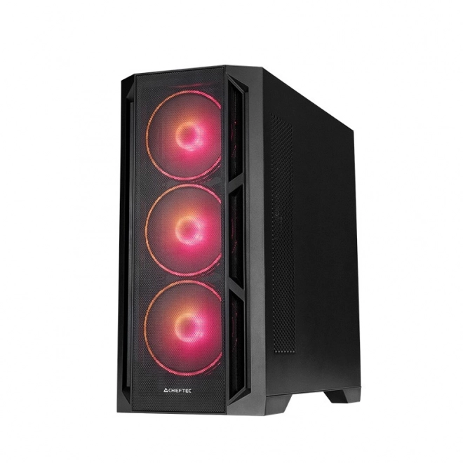 Púzdro Chieftec Lumo s ARGB ventilátormi