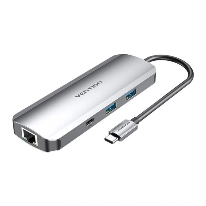 Dokovacia stanica s USB-C na HDMI a ďalšie porty Vention