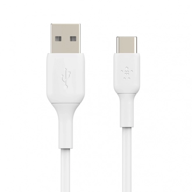 Biely USB-C na USB-A kábel 15 cm