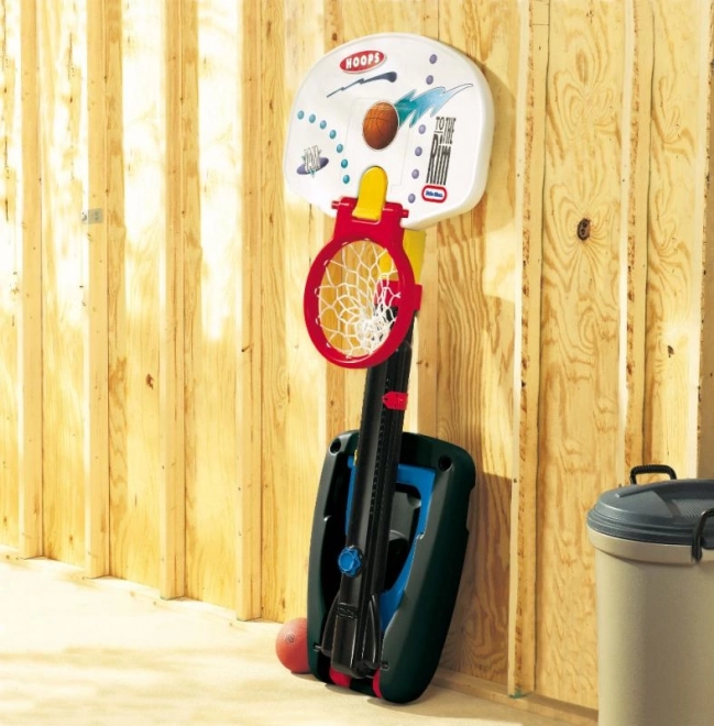 Skladací basketbalový set Easy Store od Little Tikes