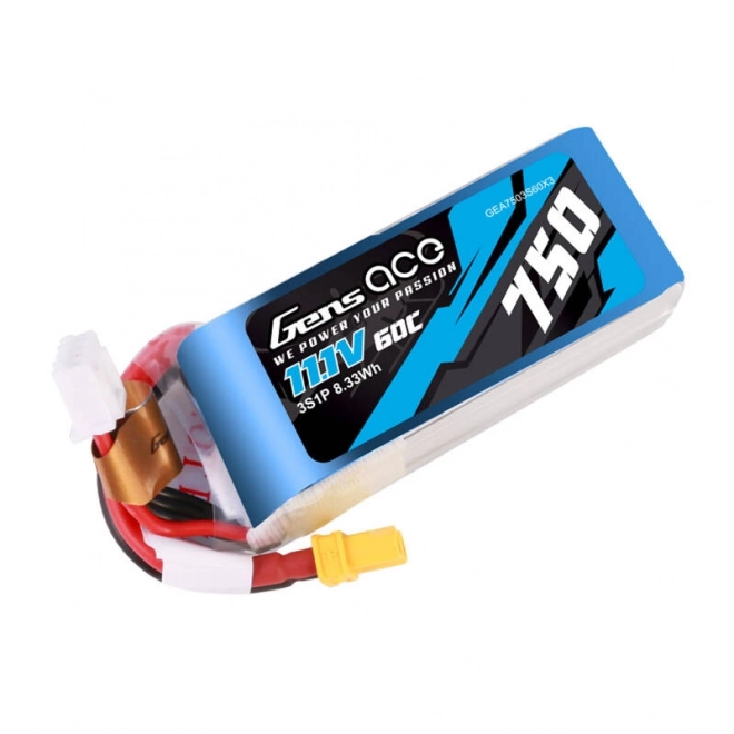 Lipo batéria Gens Ace 750mAh s konektorom XT30