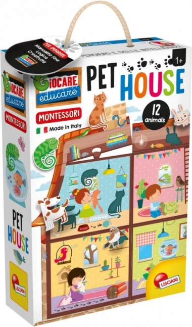 Montessori domček pre zvieratá