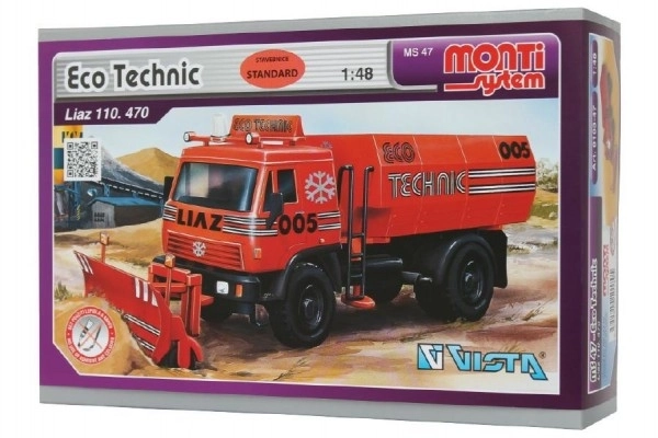 Model Liaz MS 47 Eco Technic s radlicou