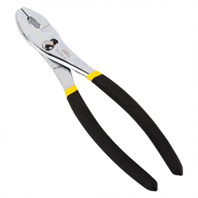 Kliešte na klzné spoje Deli Tools 10'' čierno-žlté