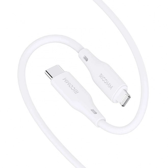 Kvalitný nabíjací kábel USB-C Lightning Ricomm