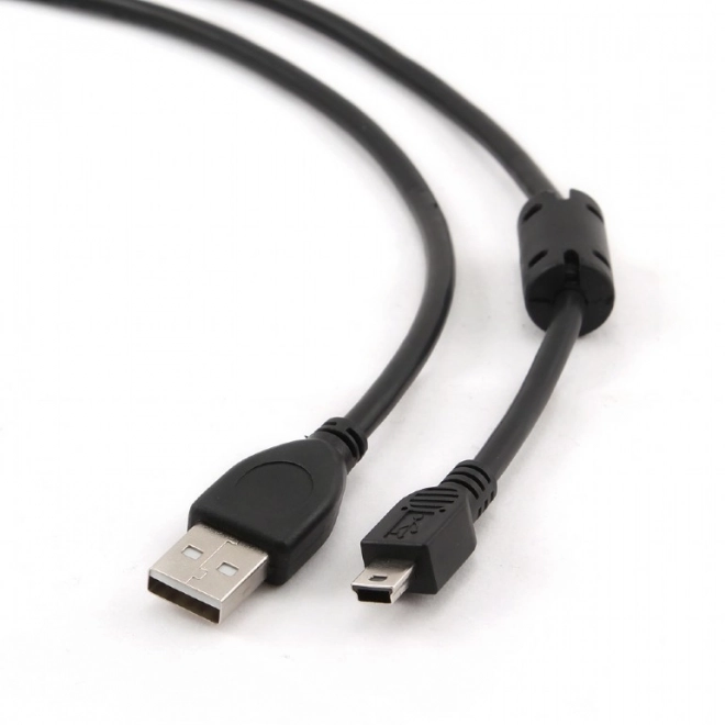 Čierny USB miniUSB 2.0 kábel CANON FERRYT 1.8m