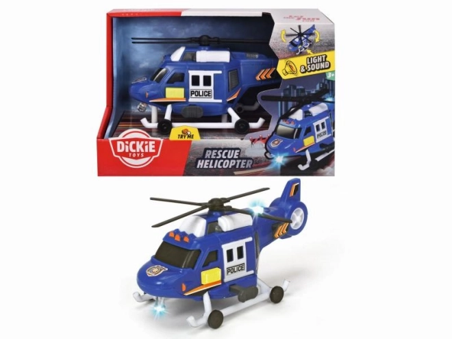 Policajná helikoptéra 18cm