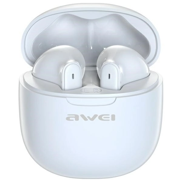 Bluetooth slúchadlá T68 TWS ENC biele