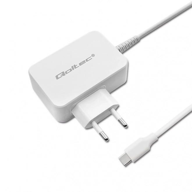 Sieťový adaptér USB-C 65W s technológiou Power Delivery biely