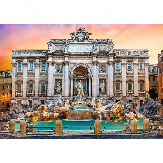 Puzzle - Fontána di Trevi, Rím 500 dielikov