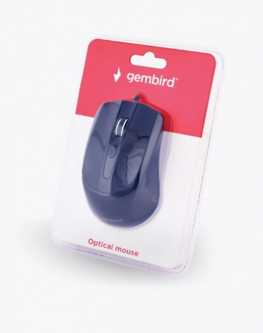 Čierna USB optická myš