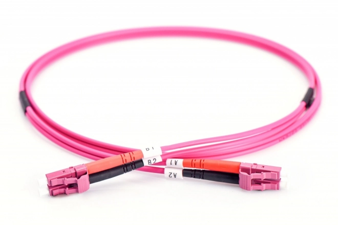Optický patch cord LC-LC MM 50/125 OM4 10m
