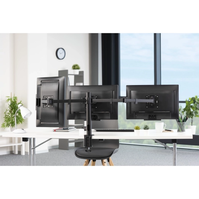 Držiak na monitor s 3 ramenami pre 13-27 palcov