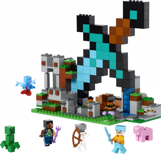 LEGO Minecraft Rytířska základňa