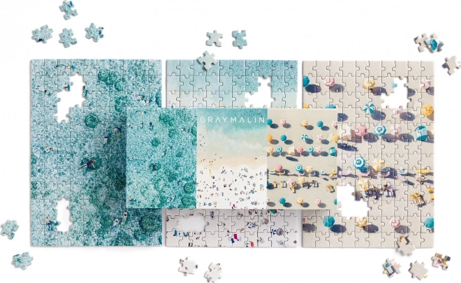 Galison puzzle letecké zábery pláží