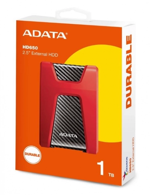 DashDrive Durable HD650 1TB 2,5'' USB3.0 – Červená