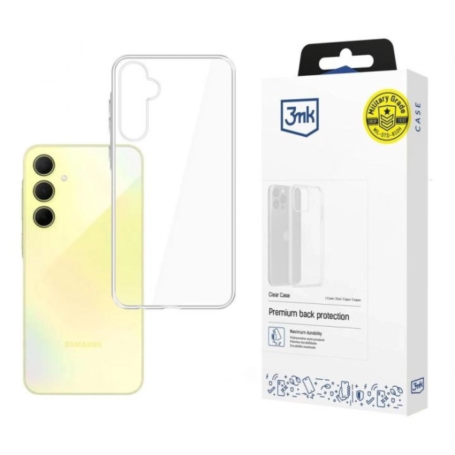Priehľadný obal na Samsung Galaxy A35 5G