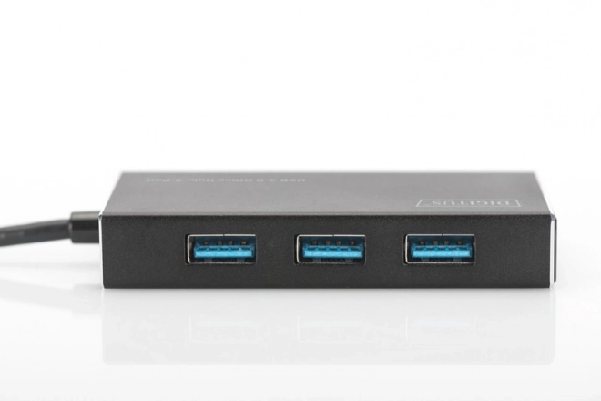 Hub 4-portový USB 3.0 SuperSpeed z hliníka