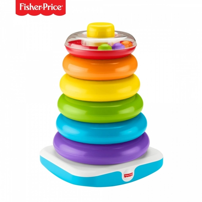 Veľká pyramída z krúžkov Fisher-Price