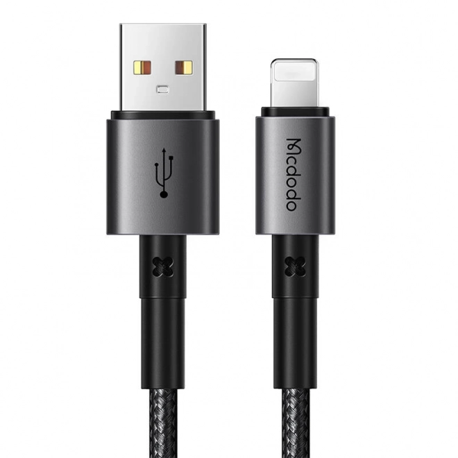 Nabíjací a dátový kábel Mcdodo USB-A na Lightning 1,2 m čierny