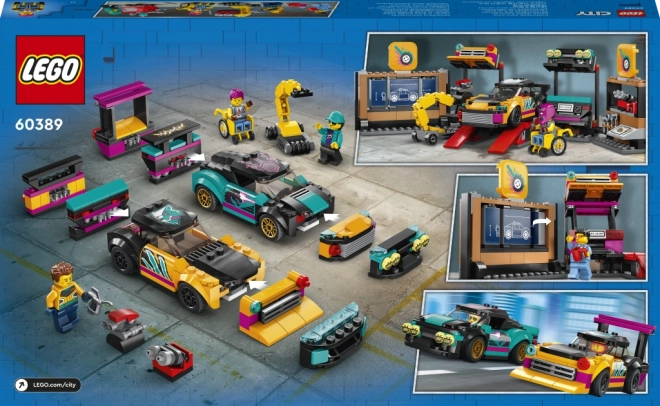 LEGO City Tuningová autodielňa