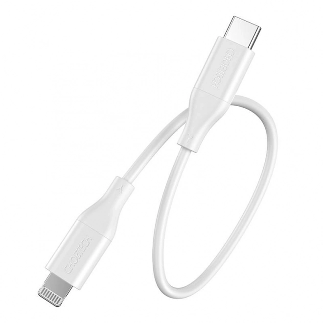 Kábel Choetech USB-C na Lightning 1,2m biela