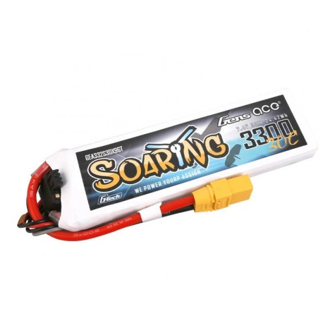 Batéria Gens Ace G-Tech Soaring 3300mAh 7,4V 30C 2S1P XT90