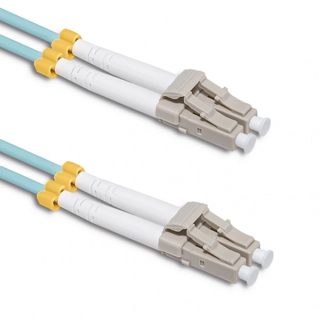Patchcord LC/UPC-LC/UPC OM3 multimódový 1m