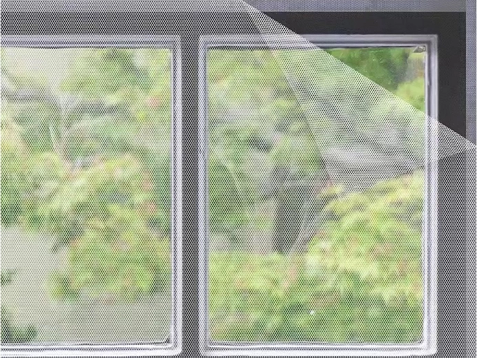 Jemná sieťovina s vysokou priehľadnosťou