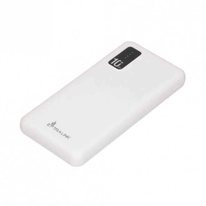 Prenosná batéria Extralink 10000 mAh biela