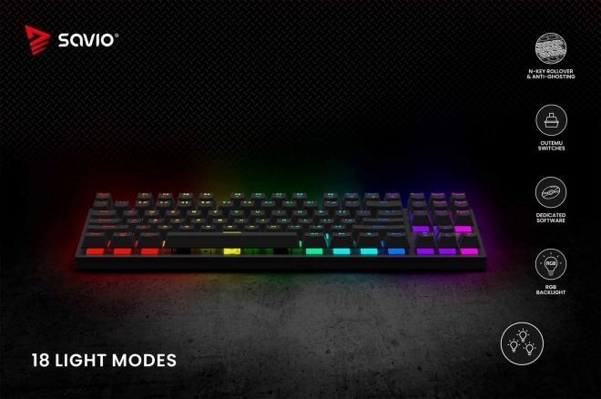 Mechanická klávesnica RGB Tempest X2