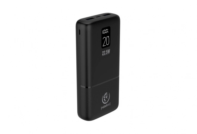 Powerbanka Rebeltec P20 LCD s kapacitou 20 000mAh a rýchlym nabíjaním
