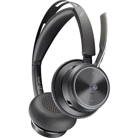 Bezdrôtová Bluetooth náhlavná súprava Poly Voyager Focus 2 s certifikátom Microsoft Teams