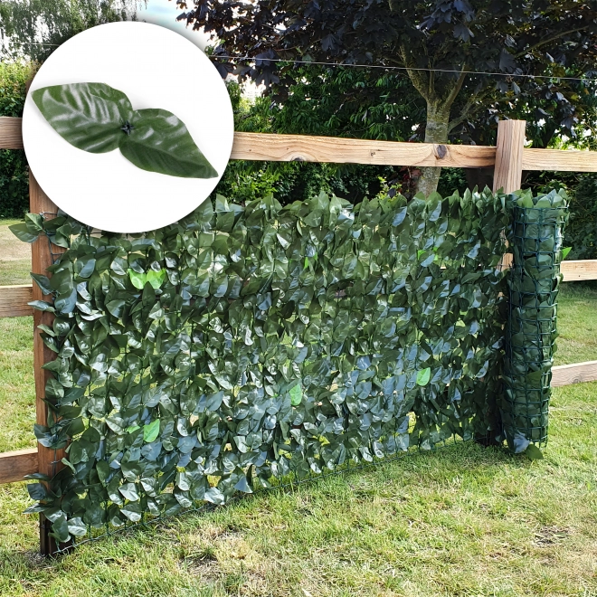 Umelý brečtanový živý plot na balkón 300x100 cm