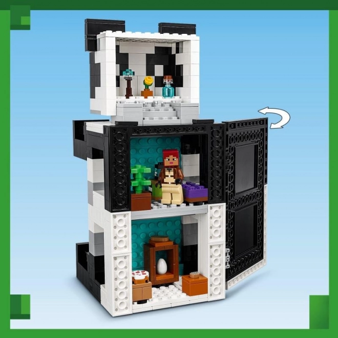 LEGO® Minecraft® 21245 Útočisko pandy