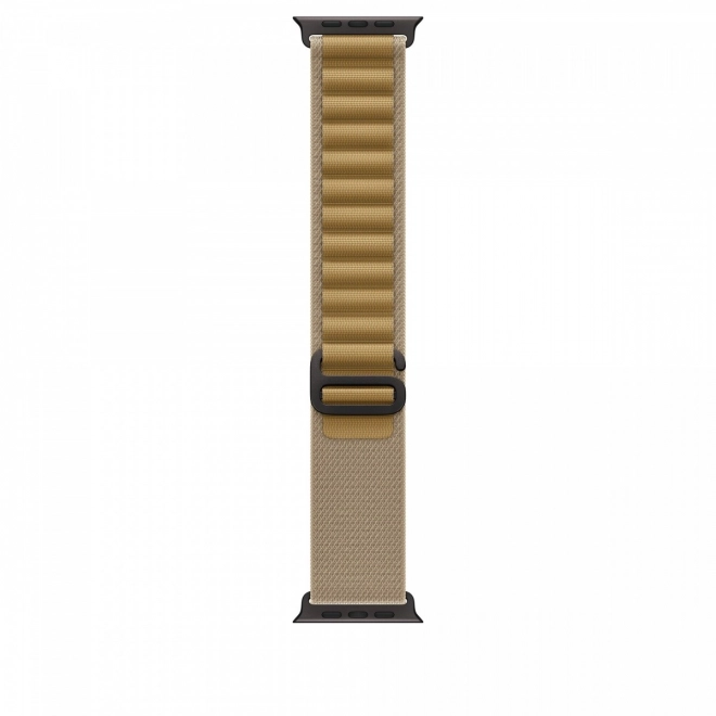 Remeň Alpine béžový na puzdro 49 mm - veľkosť L - titánové prvky čierne