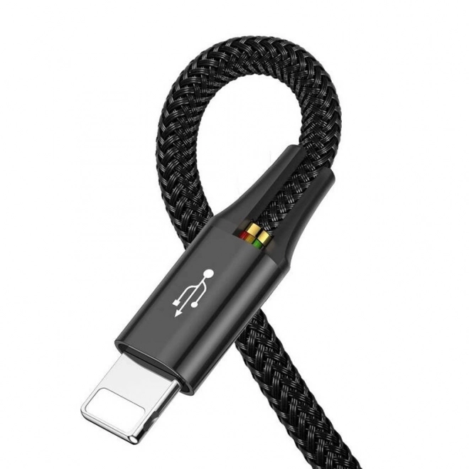 Rýchly kábel Baseus 4v1 USB-C Lightning Micro čierny