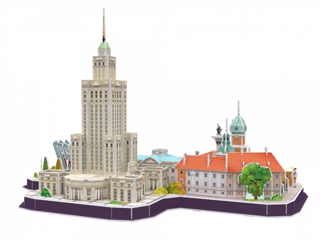CubicFun 3D Puzzle CityLine Panorama: Varšava