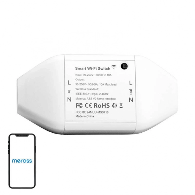 Chytrý Wi-Fi spínač Meross pre HomeKit