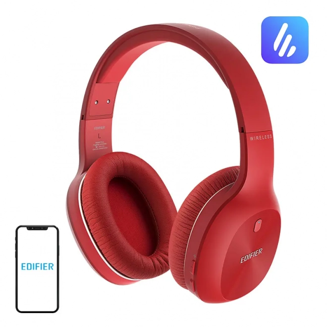 Bezdrôtové slúchadlá Edifier W800BT Plus (červená)