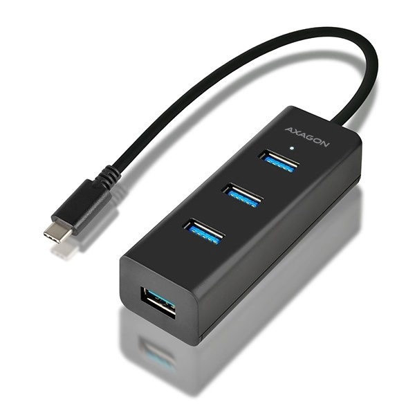 4-portový USB-C hub s rýchlym nabíjaním