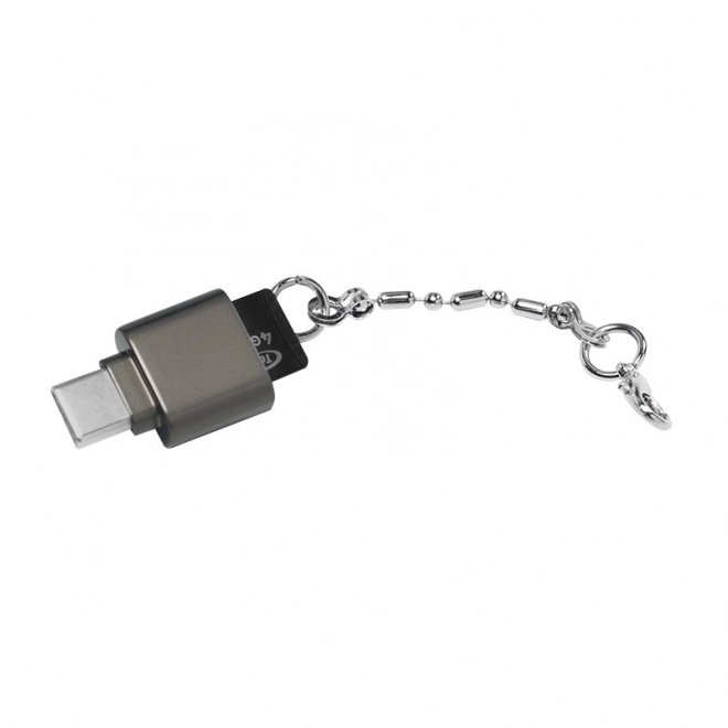 Čítačka kariet microSD USB-C na kľúčenke