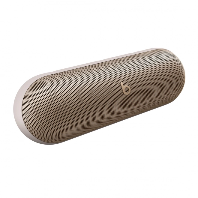 Bezdrôtový reproduktor Bluetooth Beats Pill v šampanskej farbe